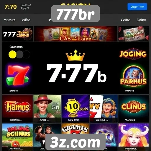 777br oferece jogos de cassino online variados