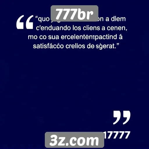 Opinião de jogadores sobre o atendimento ao cliente do 777br